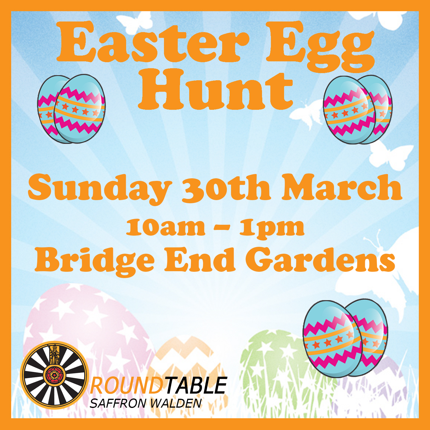 Easter Egg Hunt 2024 Saffron Walden Round Table